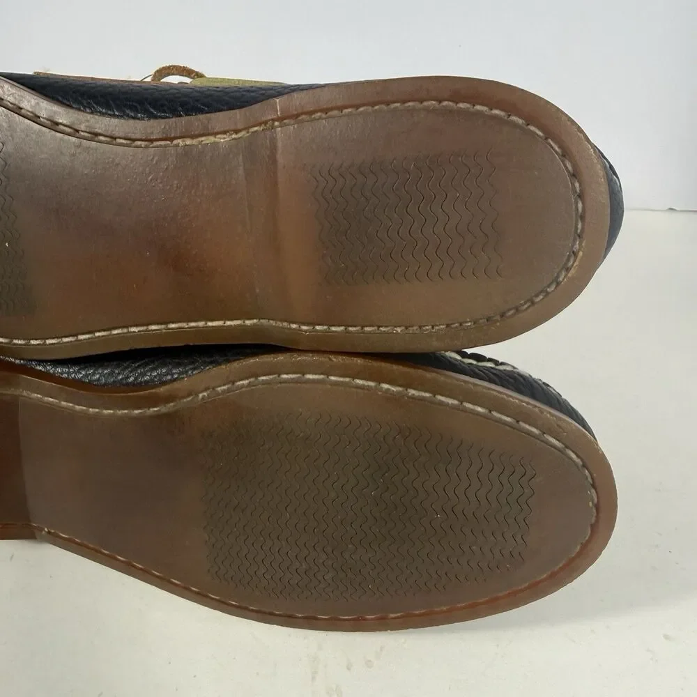 Dooney & Bourke Vintage Regatta Leather Boat Shoes Size 11.5 (?)